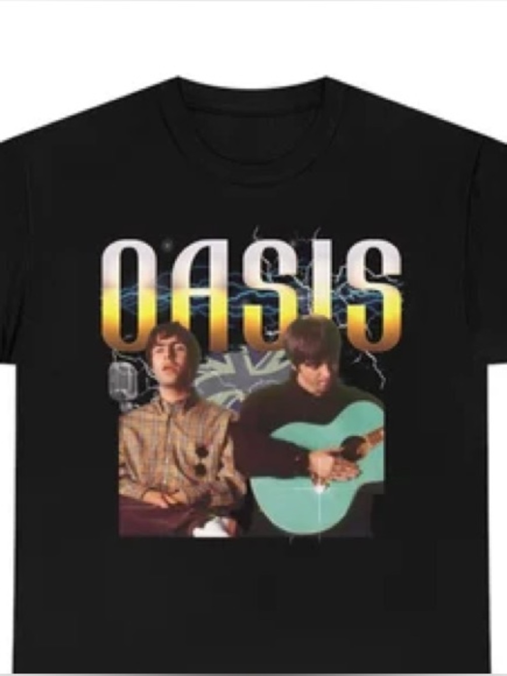 Oasis Band Graphic T-Shirt Size Large 90’s